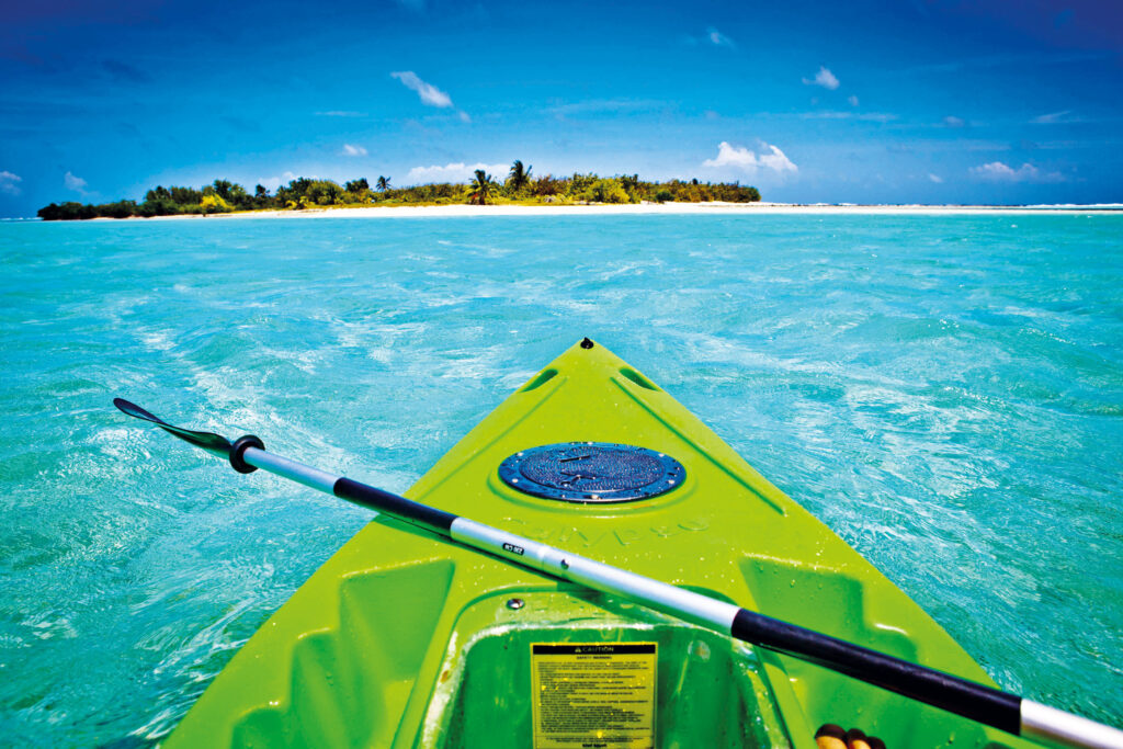 Owen Island - a secluded island next in the middle of the Caribbean